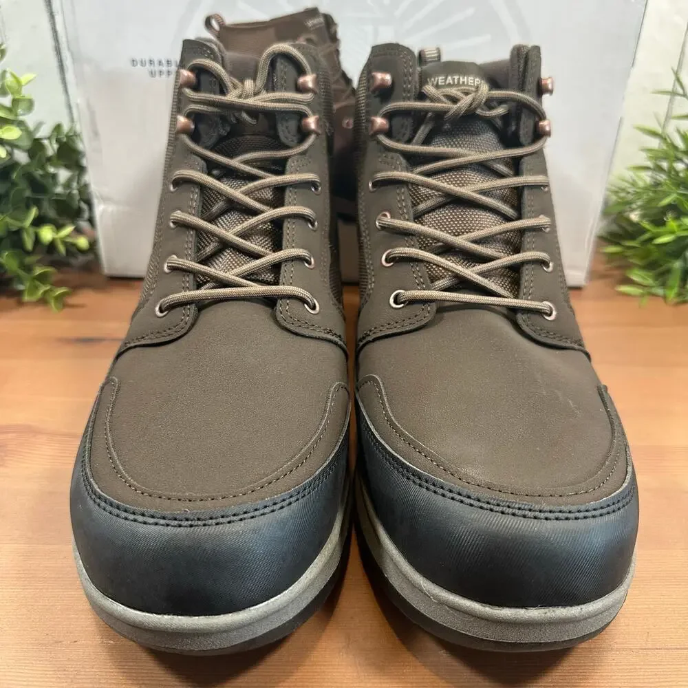 Weatherproof Men's Jenkins‎ Brown Sneaker Boots Size 11